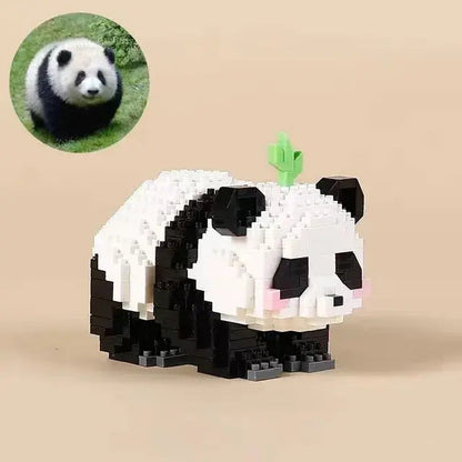Cute Panda Series Building Block Toys Kia Day Design