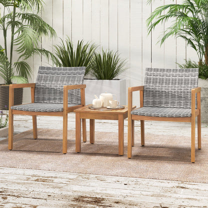 3 Pieces Patio Furniture Set  with Chair- DirectDeals- {{Product type}}