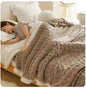 Warm Wool Fleece Throw Blanket Kia Day Design