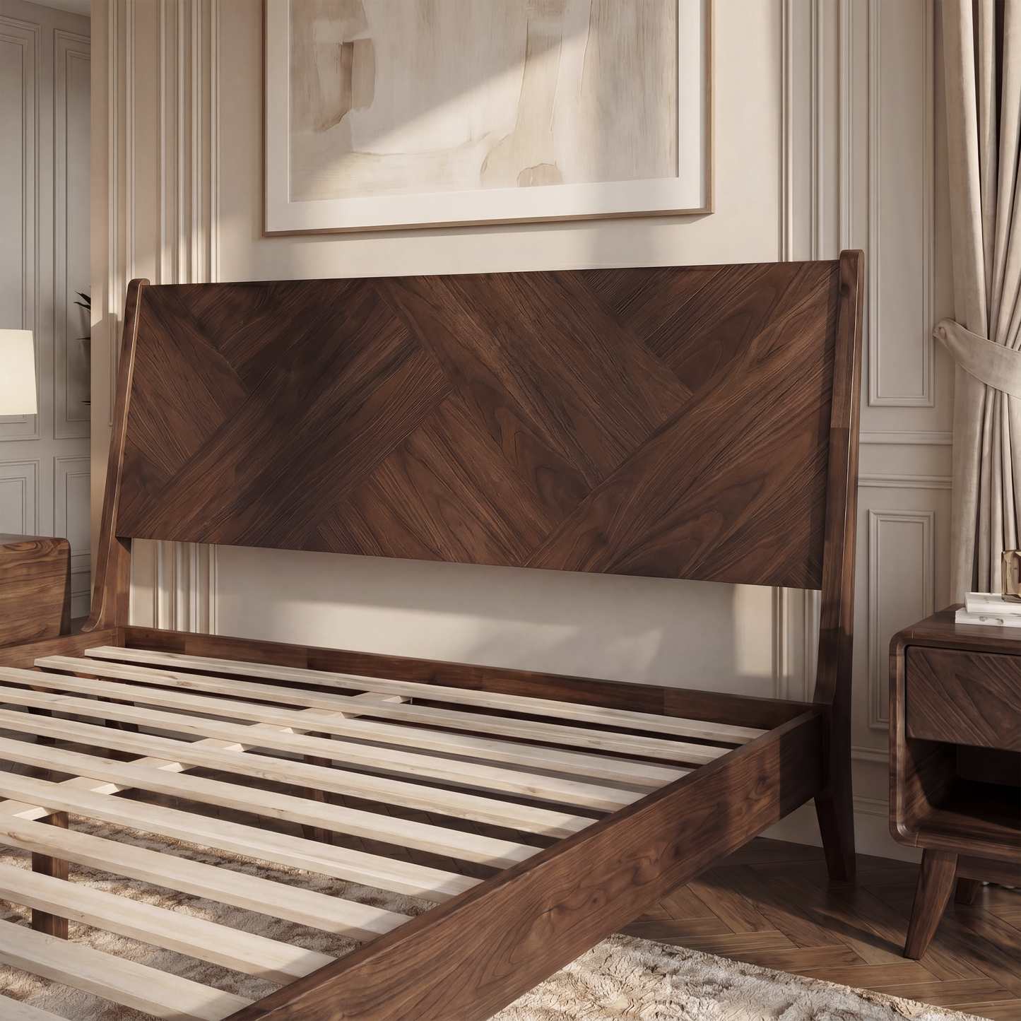Gazelle Platform Bed Frame - - Bed Frame