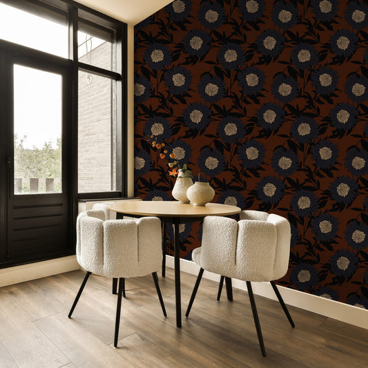 Raven Wallpaper - Peel & Stick LUXE - Wallpaper