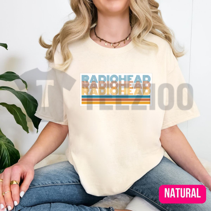 Radiohead Vintage Band T-Shirt | Retro 90s Indie Rock Tee - - T-shirt