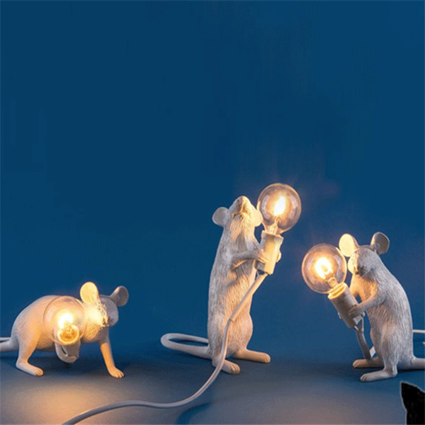 Chic Nordic Mouse Table Lamp - - table light