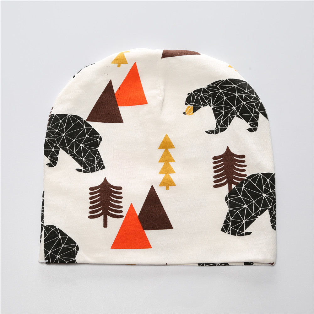Infant Beanies - 7style 20x20cm - baby hat