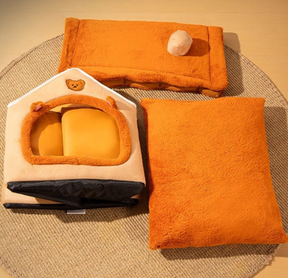 Pet Cave Bed - - pet bed