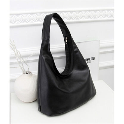 Leather Womens Shoulder Bag Soft Large Capacity - - handbag