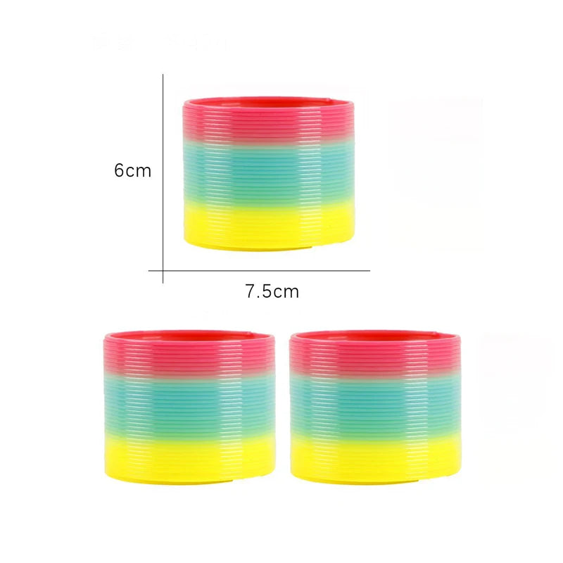 Rainbow Magic Neon Slinky 1-3pcs big size 3 pcs