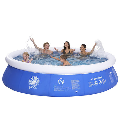 Extra Large Inflatable Pool for Kids and Adults - 2.4X0.76m - pool