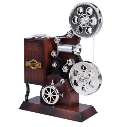 Vintage Film Projector Music Box - Fur Elise Tune - n a - music box