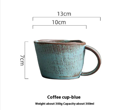 Handcrafted Japanese Pottery Clay Coffee Set - Kia Day Design