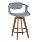 Oracle - Mid Century Modern Counter Stool- HouseOfZazla- {{Product type}}