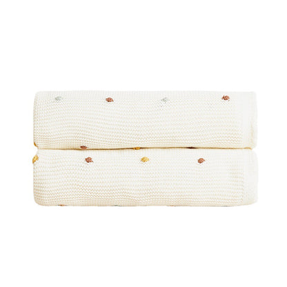 Nordic Minimalist Multi-Color Office Nap Blanket - - blanket
