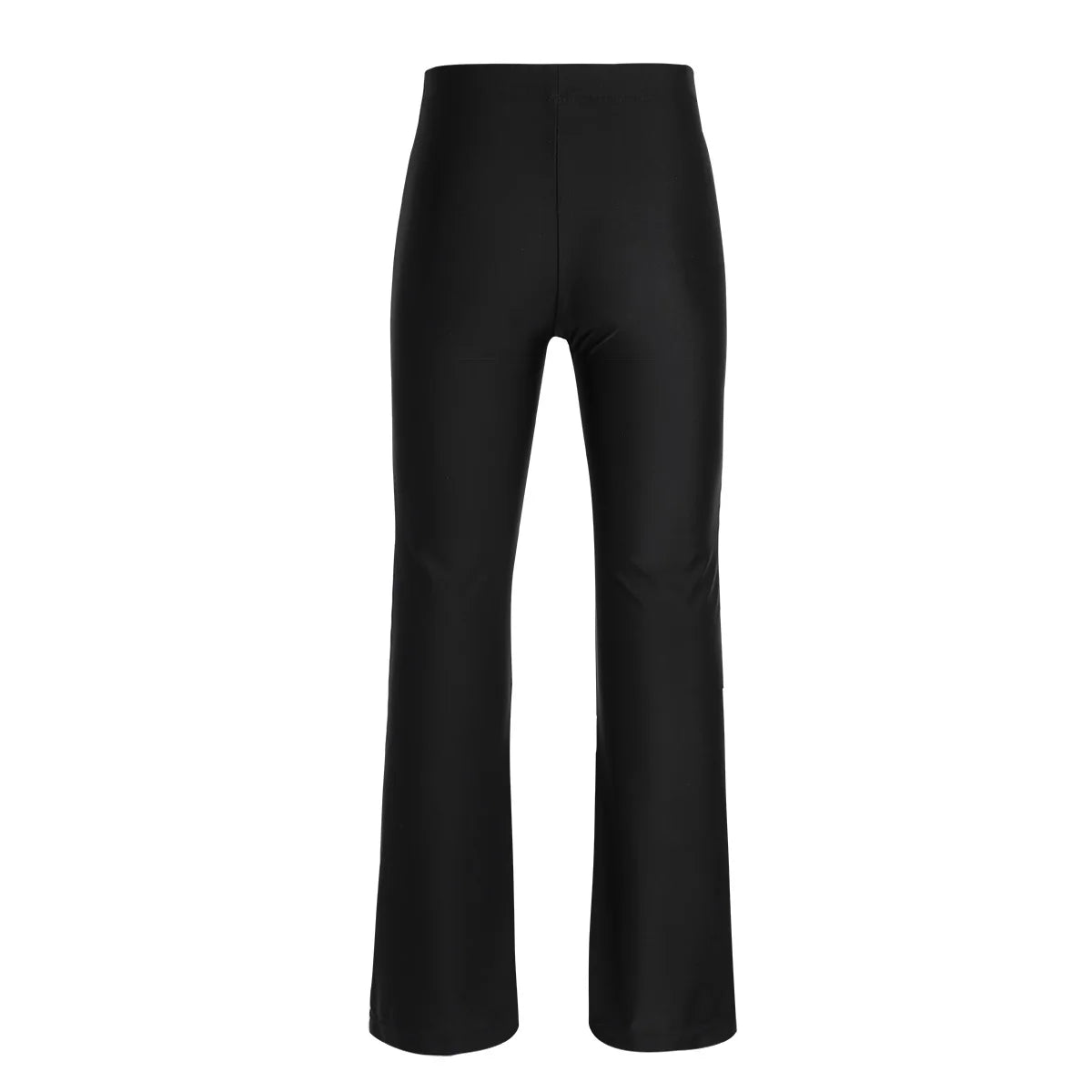 Girls Flare Black Ruffle Bell-Bottom Pants Black