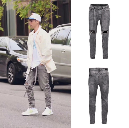 StyleZip Casual Jeans - Grey - jeans