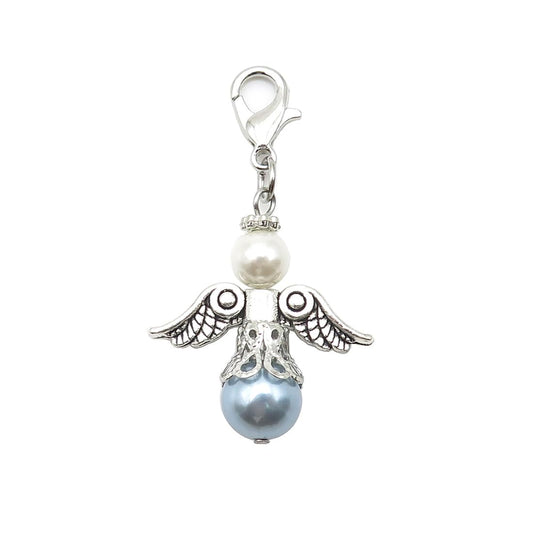 Blue Angel Bridal Bouquet Charm - - charm
