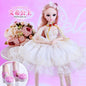 60cm Large Doll Full Set 15 Joint Doll 60cm14 Multicolor