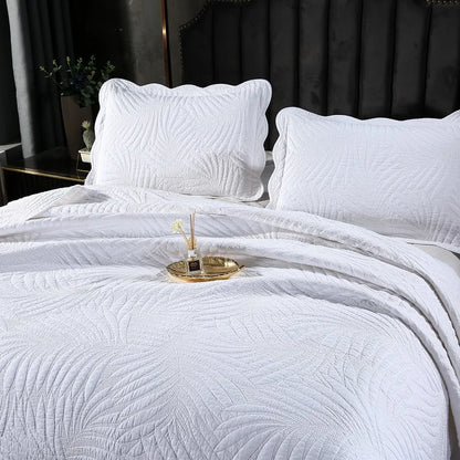 Embroidered Cotton Embossed Bedspreads