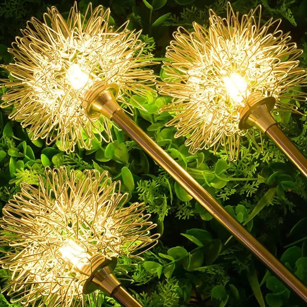 Dandelion Solar Garden Lights Waterproof Outdoor LED Landscape Lights