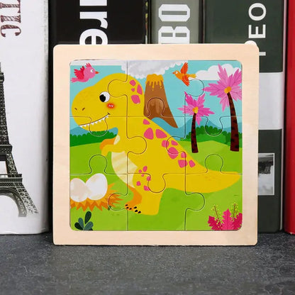 Kids Wooden 3D Puzzle - Kia Day Design