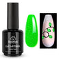 beetles Gel Polish 15Ml Glitter Green Glow in the Dark Nail Polish - 0-Firefly Green 0.25 Fl Oz (Pack of 1) - gel polish