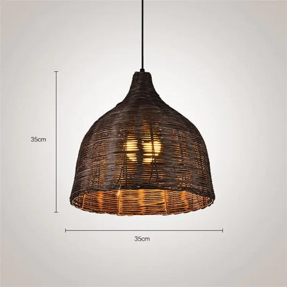 Japanese Bamboo Pendant Lamps