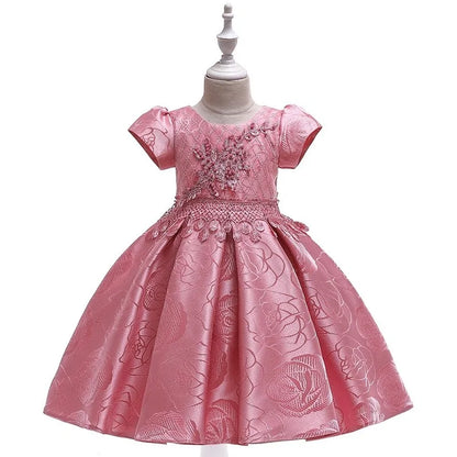 Satin Dresses For Girls Pink 3T