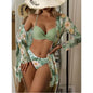 Bikinis & Cover Set Green S