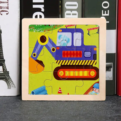 Kids Wooden 3D Puzzle - Kia Day Design