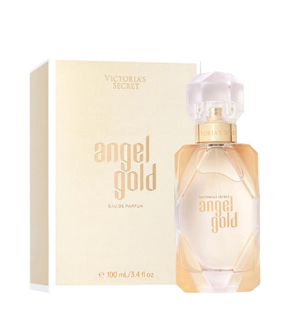 Victorias Secret Angel Gold Eau de Parfum Notes of Sparkling Bergamot Gardenia & Musk Perfumes for Women (3.4 oz) Kia Day Design