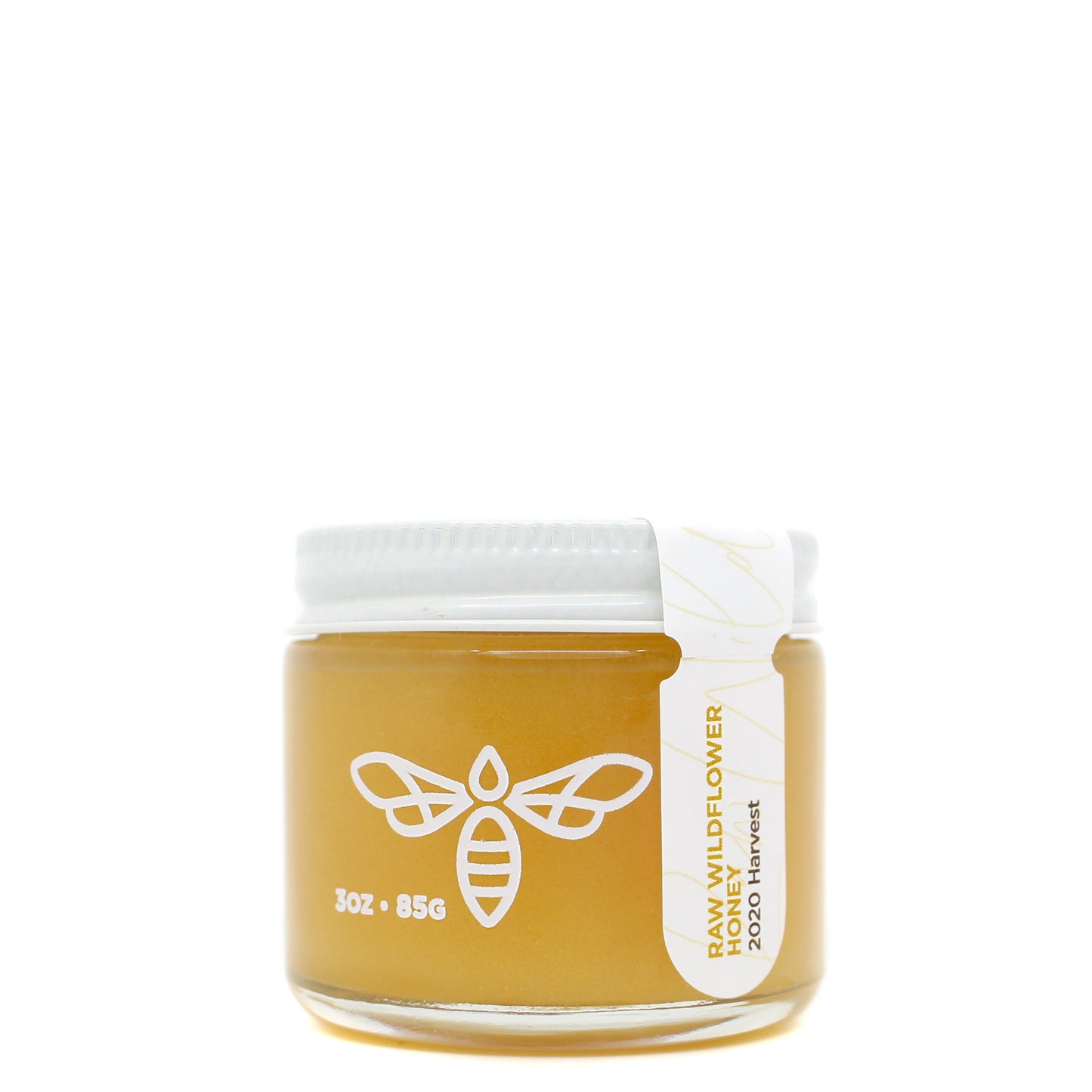 Raw Soft-Set Wildflower Honey - 3oz jar - Raw Honey