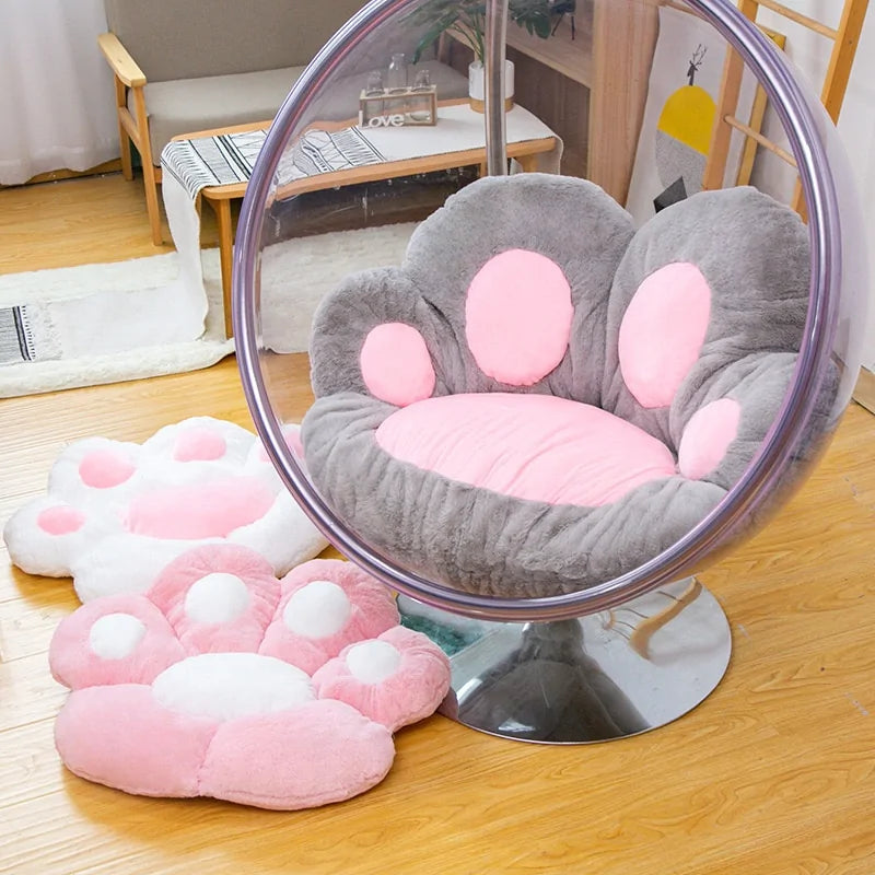 Fluffy Bear Paw Cushion