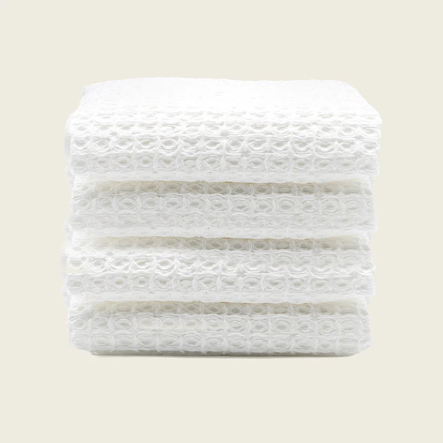 Sedona Australian Cotton Waffle Towels - White Hand Towels (set of 4) - Home - Bath
