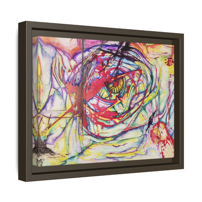 The Eye Framed Art Print - Kia Day Design