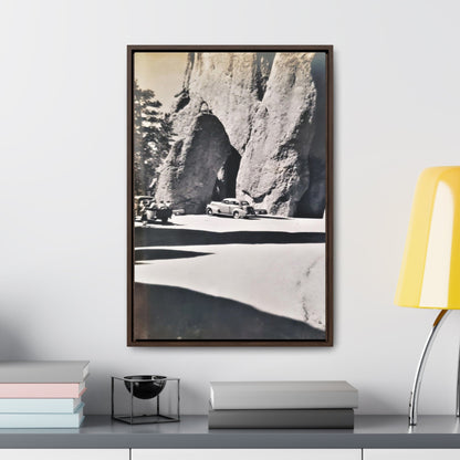 At the Needles Gallery Canvas Wraps Vertical Frame 16″ x 24″ Premium Gallery Wraps (1.25″) Walnut