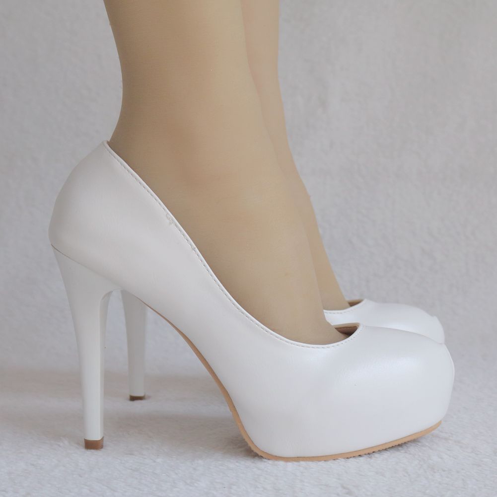Chic 14cm Stiletto Wedding Pumps - -