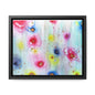 Raining Blooms Gallery Canvas Wraps, Horizontal Frame 10″ x 8″ Premium Gallery Wraps (1.25″)