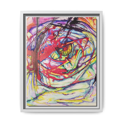 The Eye Framed Art Print - Kia Day Design