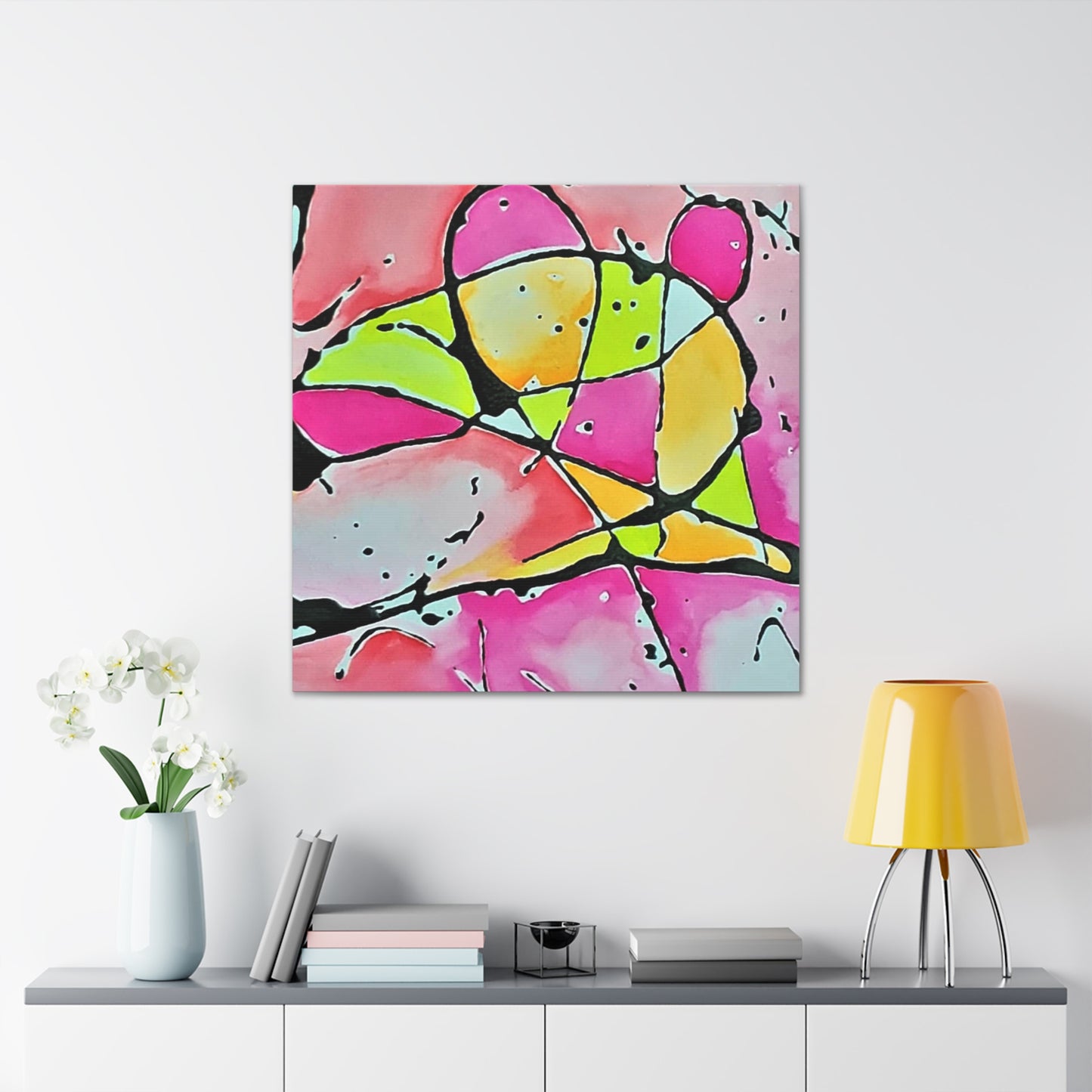 Pink Mouse Canvas Gallery Wraps