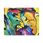 Sing Satin Canvas, Stretched 14″ x 11″ (Horizontal) 1.5"