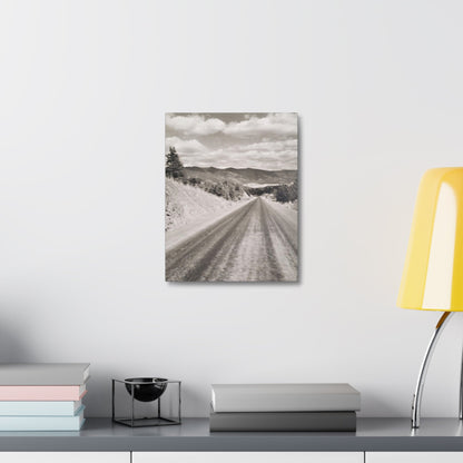 Western Road Stretched Canvas 1.5" 11″ x 14″