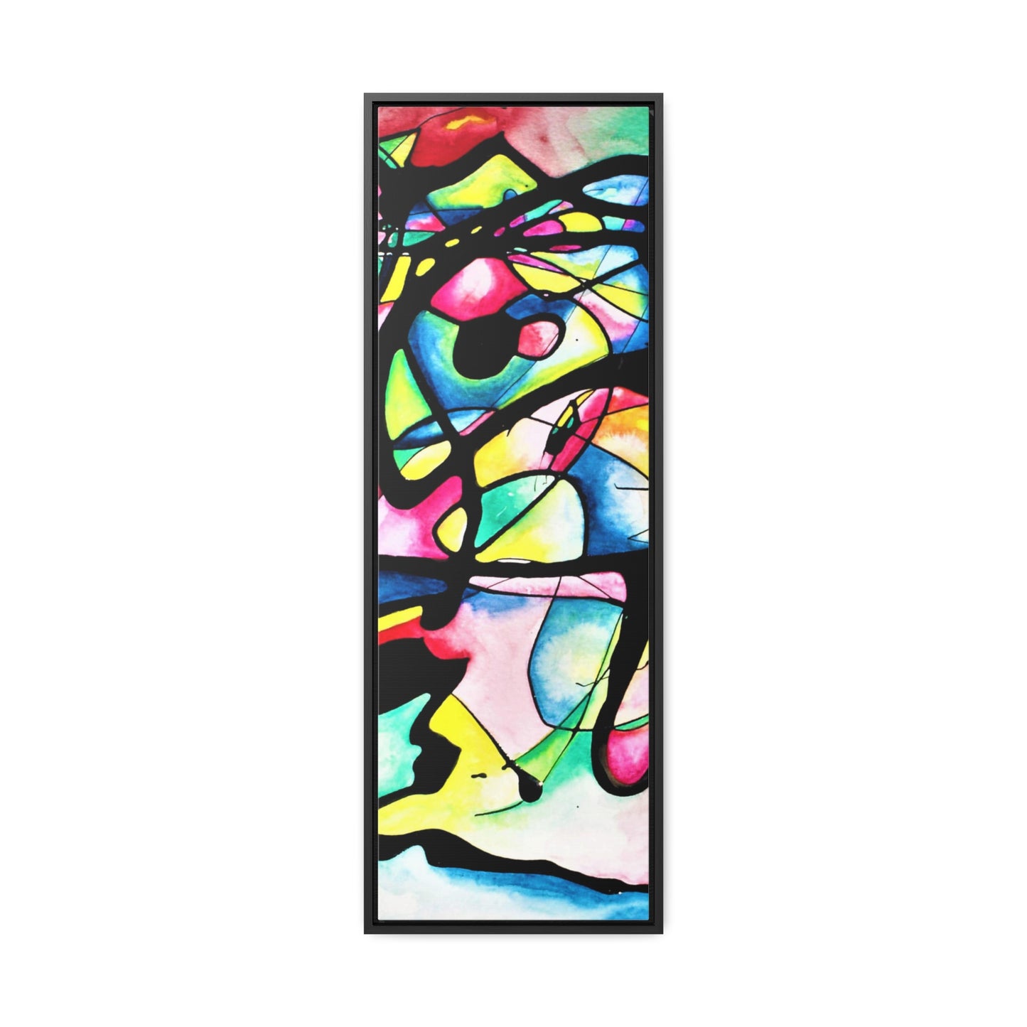 Peacock Gallery Canvas Wraps, Vertical Frame