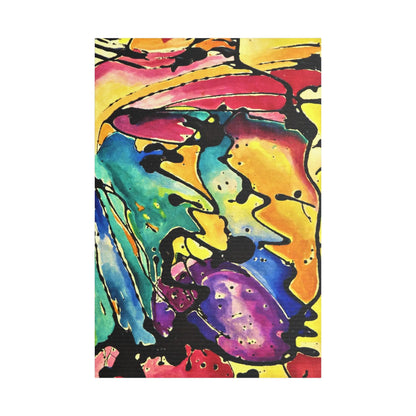 Sing Satin Canvas, Stretched 24″ x 36″ (Vertical) 1.5"