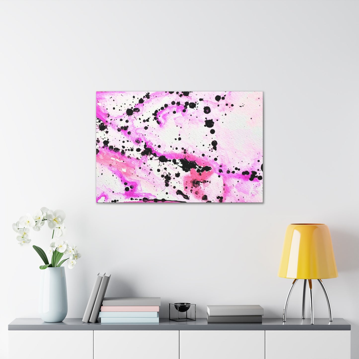 Neon Lightning Canvas Gallery Wraps