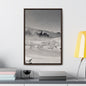 Mammoth Hot Springs Gallery Canvas Wraps Vertical Frame 16″ x 24″ Premium Gallery Wraps (1.25″) Walnut