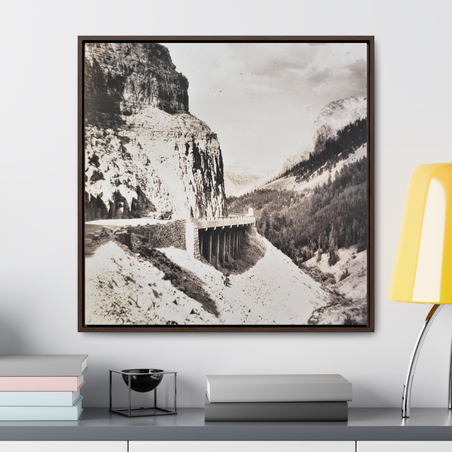 Golden Gate Canyon Colorado Gallery Canvas Wraps, Square Frame