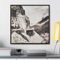 Golden Gate Canyon Colorado Gallery Canvas Wraps Square Frame 30″ x 30″ Premium Gallery Wraps (1.25″) Walnut