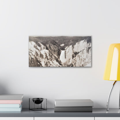 Artists Point Yellowstone Canvas Gallery Wraps 20″ x 10″ 1.25"