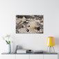 Yellowstone West Thumb Paint Pots Canvas Gallery Wraps 36" x 24" 1.25"