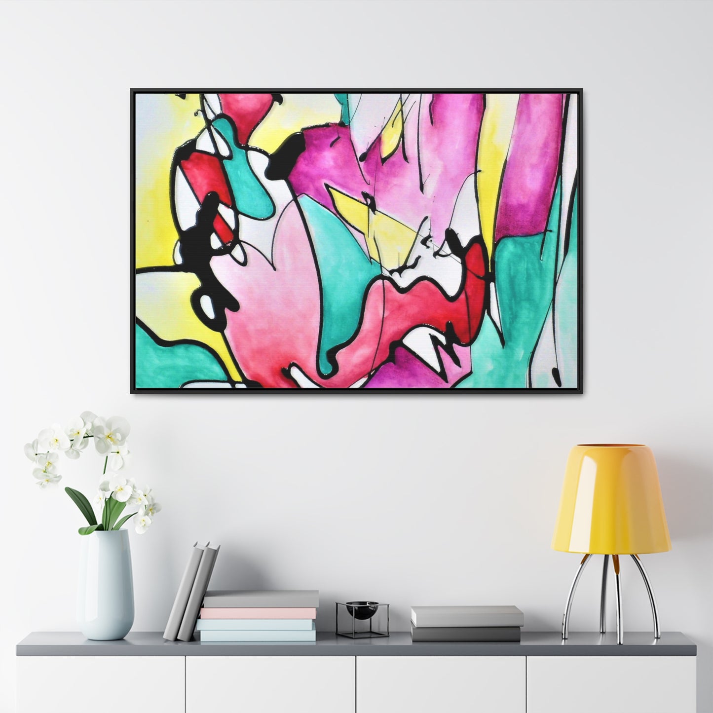 Glass Gallery Canvas Wraps, Horizontal Frame