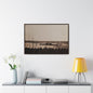 Navy Day New York October 27th 1945 Gallery Canvas Wraps Horizontal Frame 36″ x 24″ Walnut 1.25"
